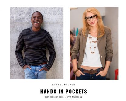 Hands in pocket