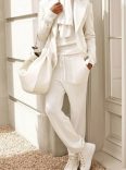 Winter white outfit