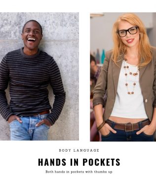 Hands in pocket