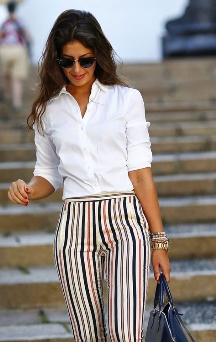 Professional attire - Pants & shirt styling tips - Emma.FashionEmma.Fashion