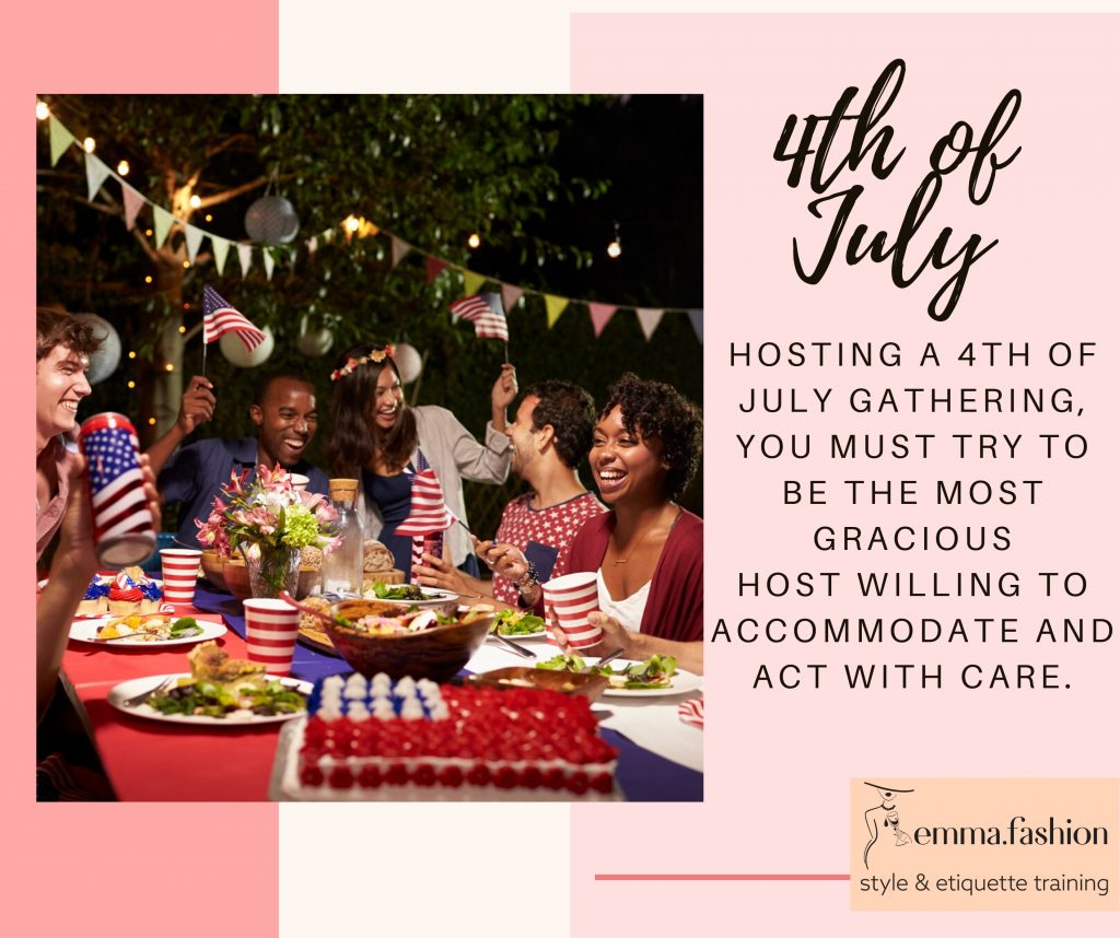 Fourth of july etiquette tips