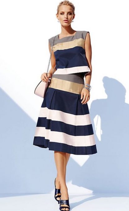 A-line skirt matchig set