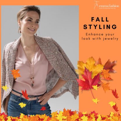 fall styling jewelry