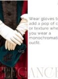 Gloves fashion accessory