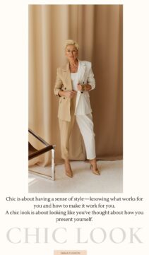 How to look chic