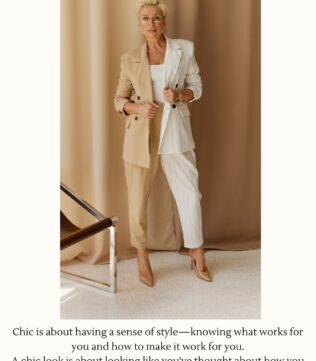 How to look chic