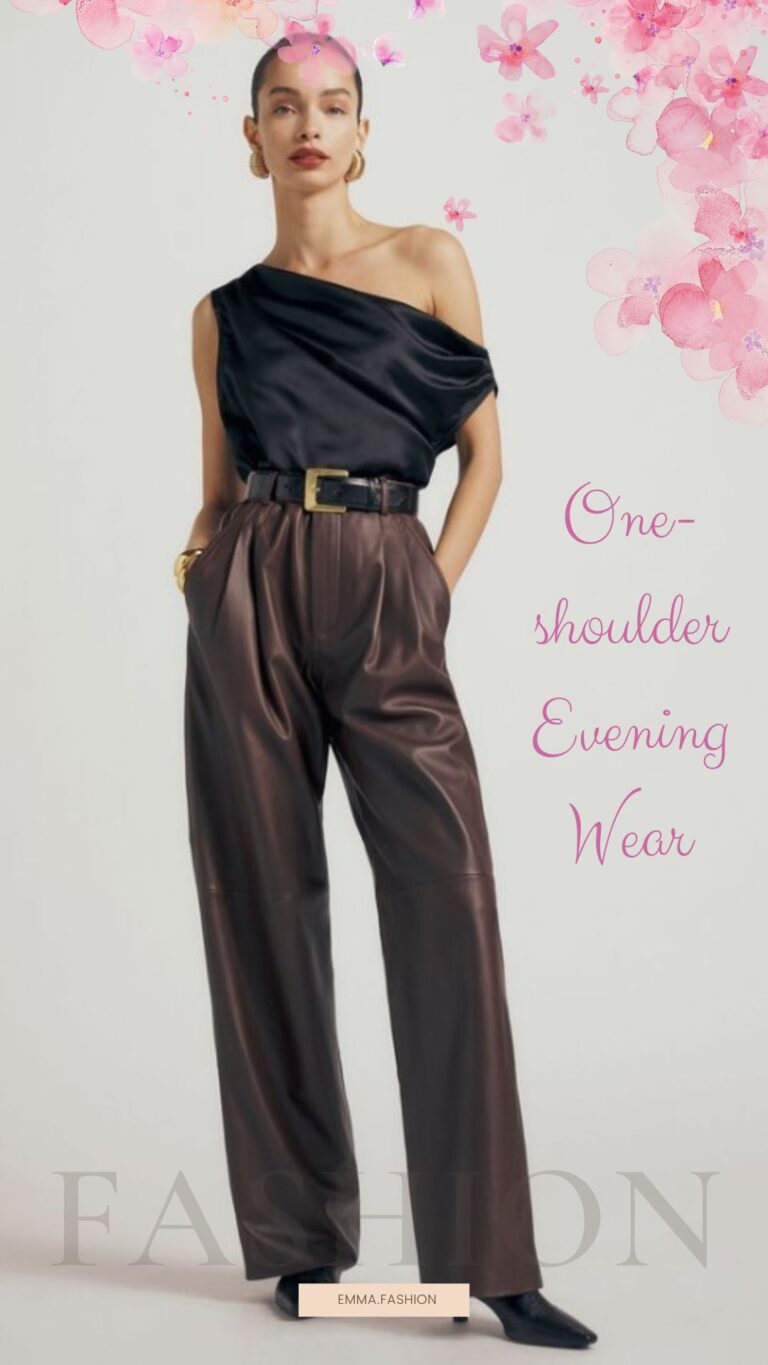 Back One Shoulder Elegant New Slim Fit