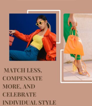 Modern styling: match less and compensate more