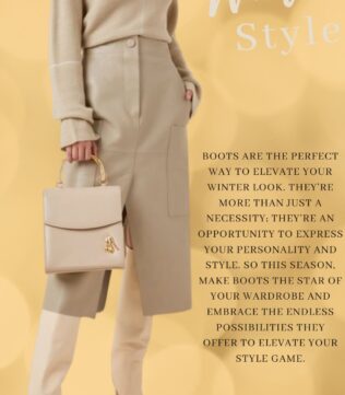 Elevate your winter look with boots