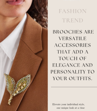 Brooches Spring Trend