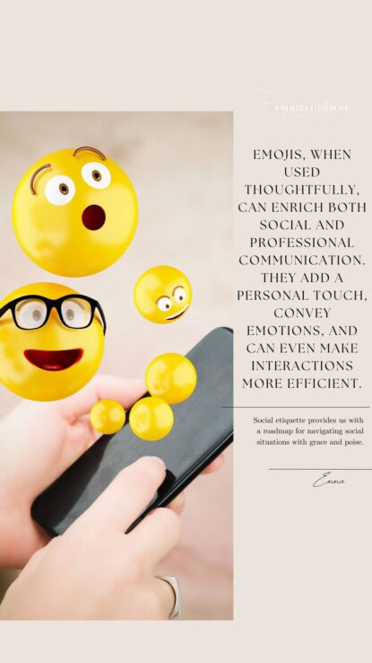 Master emojis in social and professional communication