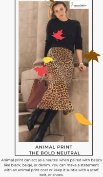 Fall trends: animal print