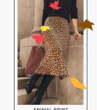 Fall trends: animal print