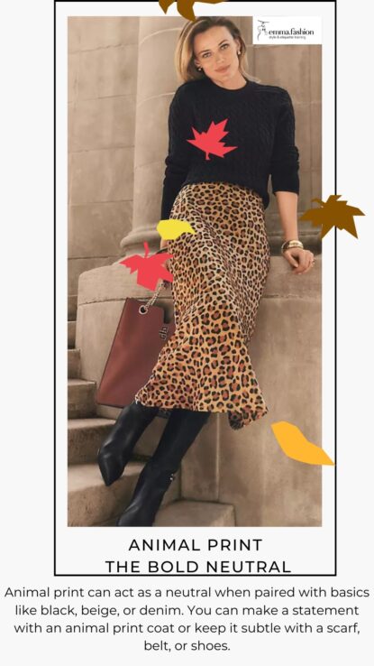 Fall trends: animal print