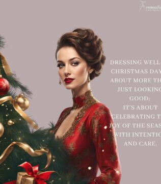 Styling etiquette on how to dress well on Christmas Day