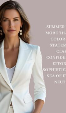 Summer whites at the office
