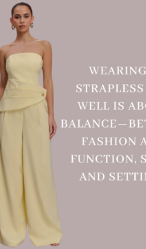 Strapless Style: summer trend