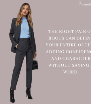 Wear boots with polish, confidence, and etiquette this season.
