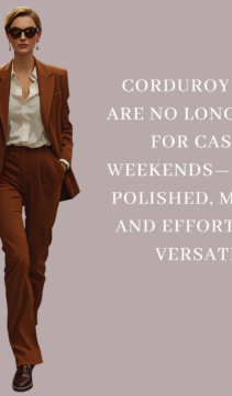Corduroy Pants: A Modern Style Guide