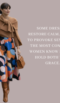 Style today is less about trends and more about alignment.