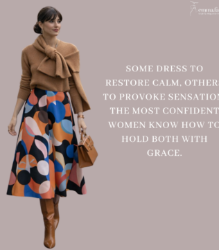 Style today is less about trends and more about alignment.