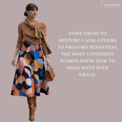 Style today is less about trends and more about alignment.