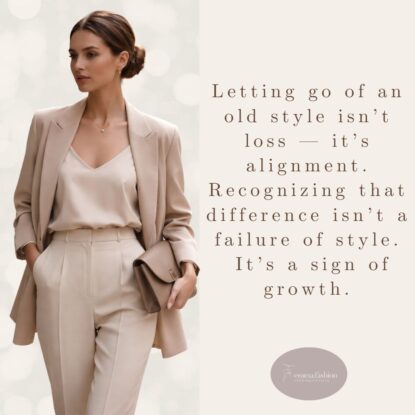 Personal Style Evolves