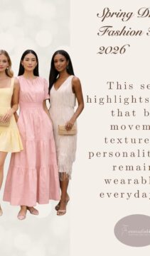 Spring Dresses Fashion Trends 2026