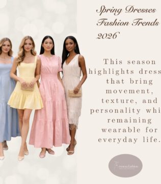 Spring Dresses Fashion Trends 2026