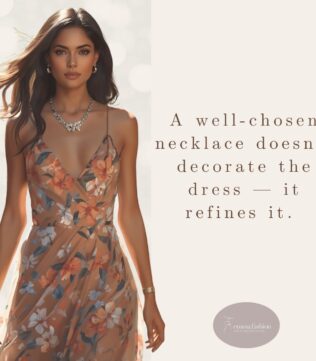 Styling Dresses with the right necklines