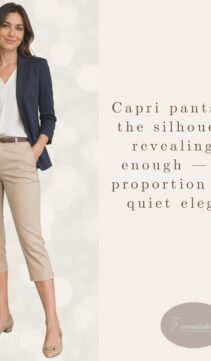 Capri Pants Business Casual Style