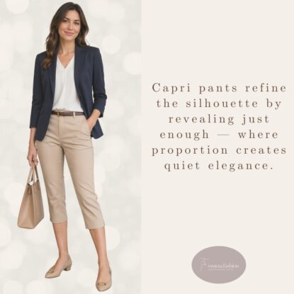 Capri Pants Business Casual Style