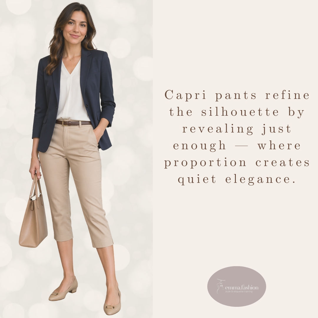 Capri Pants Business Casual Style