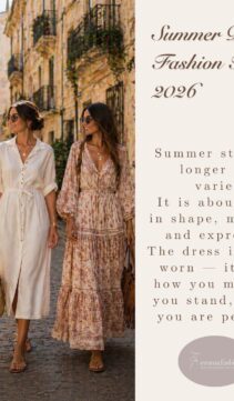 Summer Dresses 2026: Refined Silhouettes