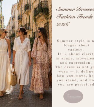 Summer Dresses 2026: Refined Silhouettes