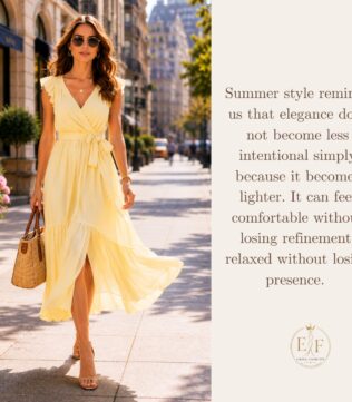 Summer Style with Elegance & Ease