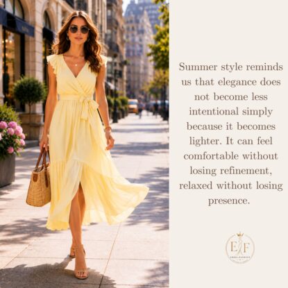 Summer Style with Elegance & Ease
