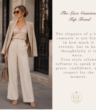 The Elegant Lace Camisole-top Trend